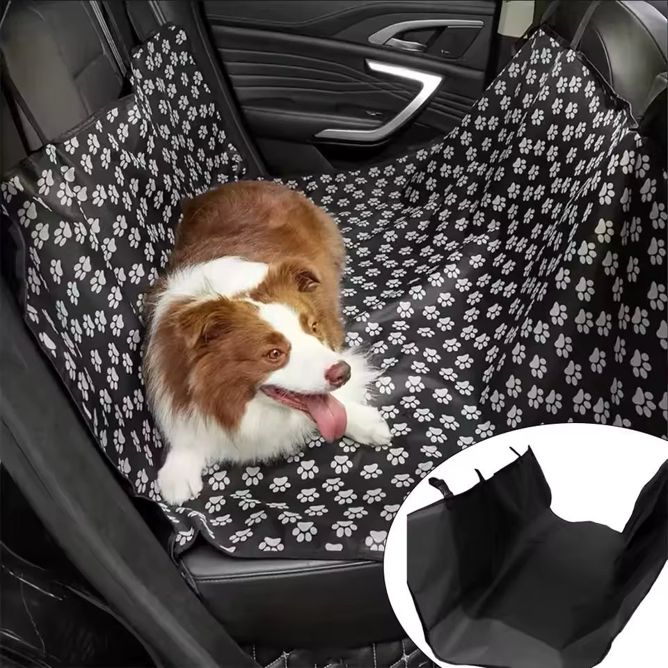 TRIPLE Dog Seat Cover from Backseat Bark